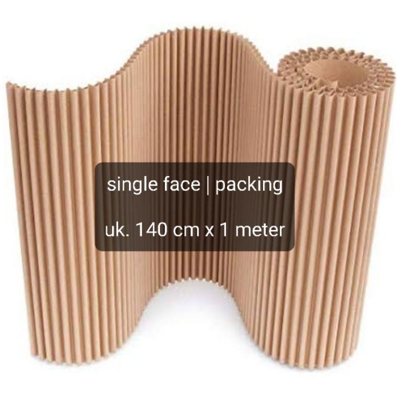 

single face | packing uk. 140cm x 1 meter