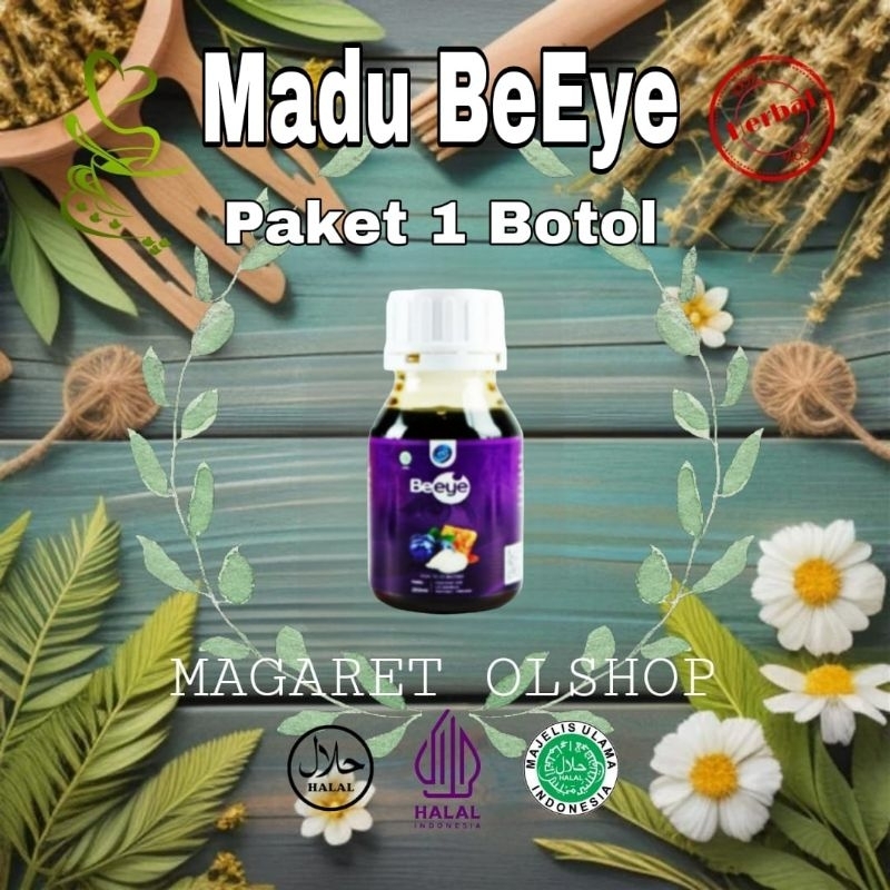 Paket 1 Botol Madu Kesehatan Be-Eye Atasi Kesehatan Mata Atasi Mata Minus Mata Lelah Menjaga Kesehat