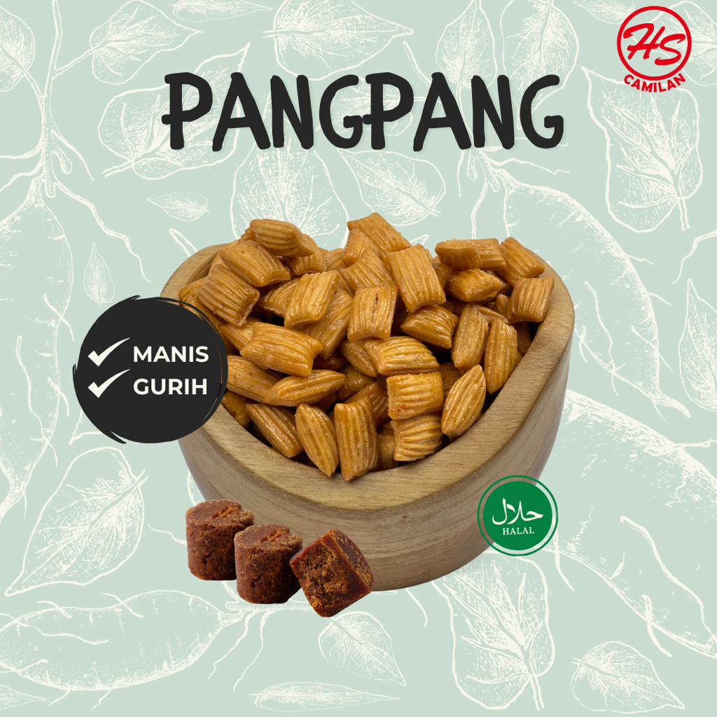 

PANGPANG/ KUE BANTAL/ SNACK KIDS FRIENDLY/ SNACK CAMILAN KILOAN MURAH 200 GRAM