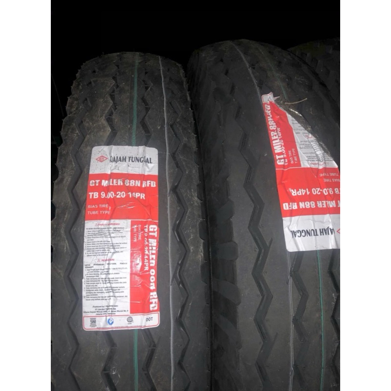 Ban Truk 9.00 20 14pr GT Miler Gajah Tunggal 900 R20 benang nilon Truck