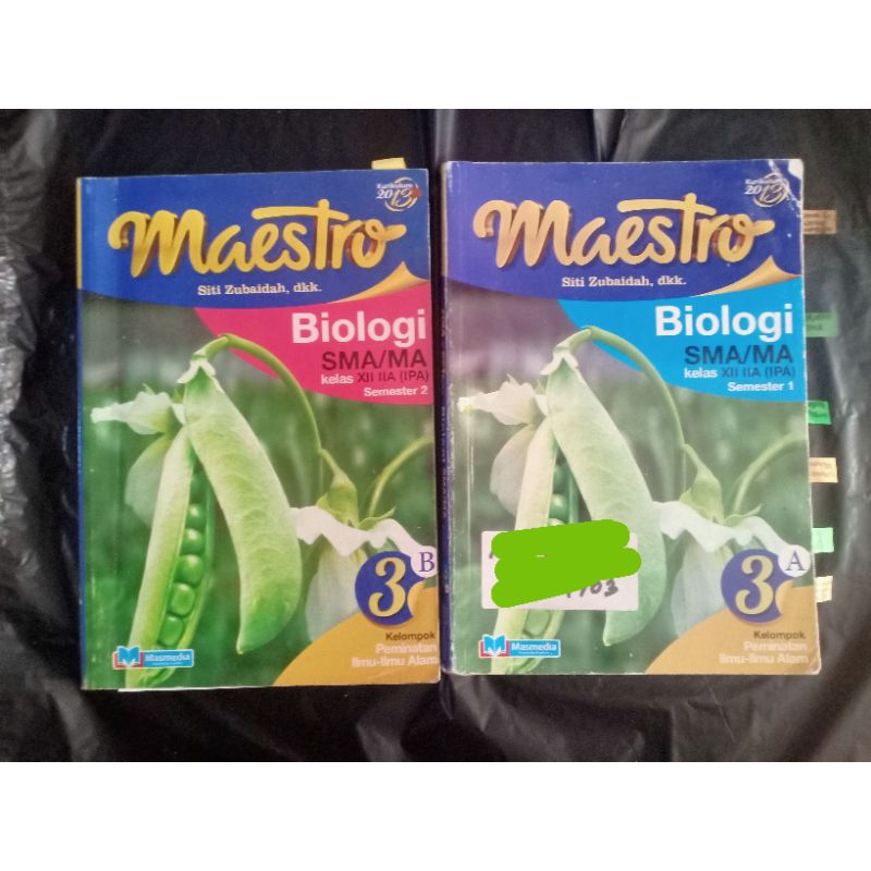 

BUKU MAESTRO BIOLOGI 3A/B , SMA/MA