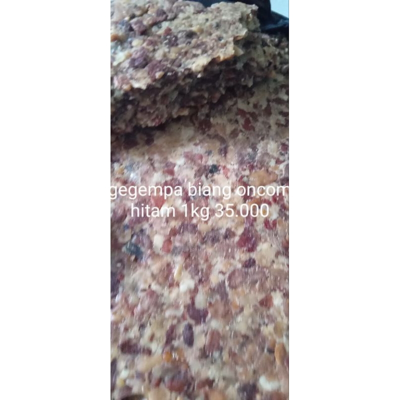 

biang oncom hitam 1kg 35.000