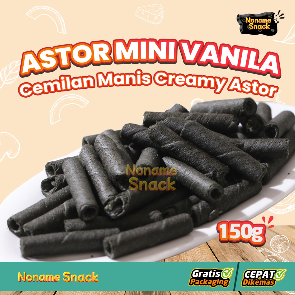 

NoName Snack - Astor Vanila Mini Cemilan Anak Grosir 150Gr