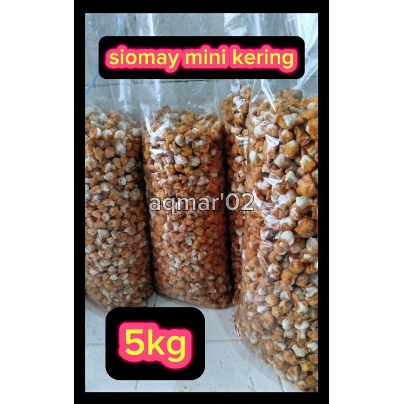 

SIOMAY MINI KERING 5KG (1 BALL) COCOK BUAT TOPING BOCI SEBLAK MIE BAKSO DLL