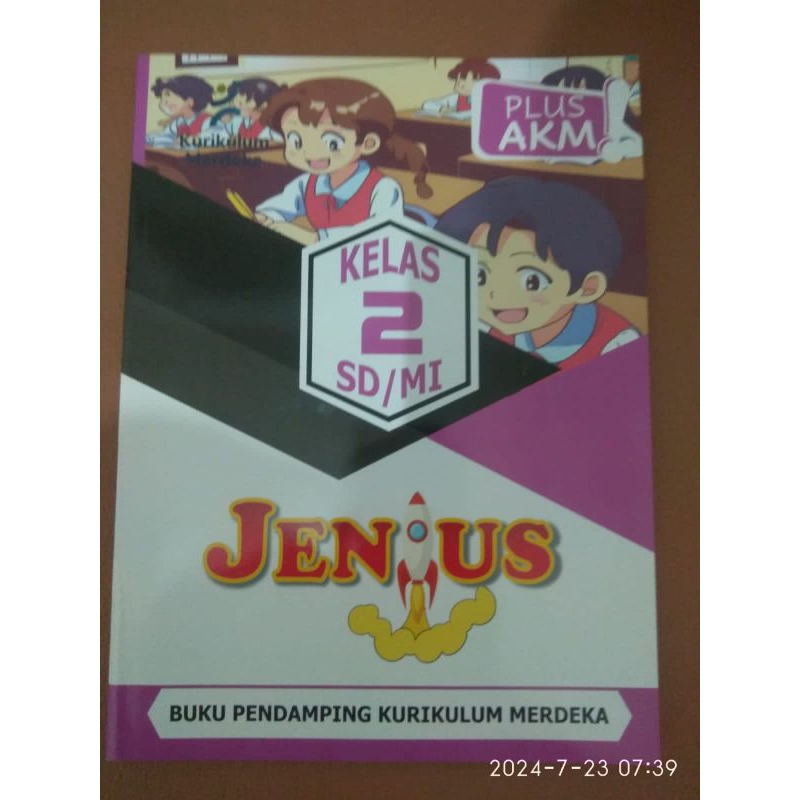JENIUS KELAS 2 TERBARU PLUS AKM SEMESTER 1