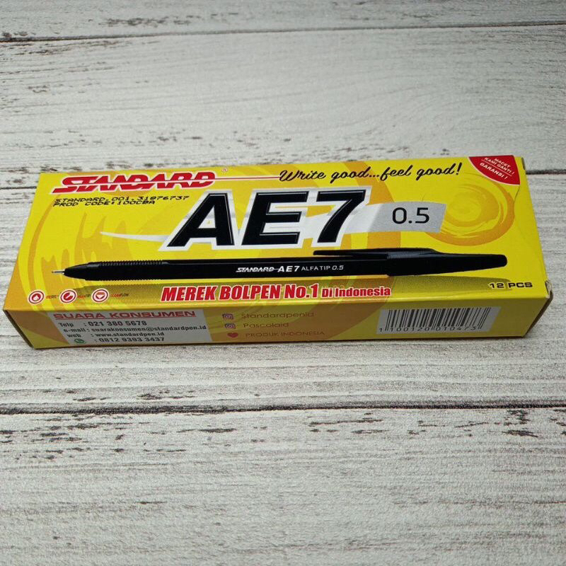 

Pulpen || Gelpen || Bolpen Standard AE7 1 pak / Bolpen Pulpen paling murah