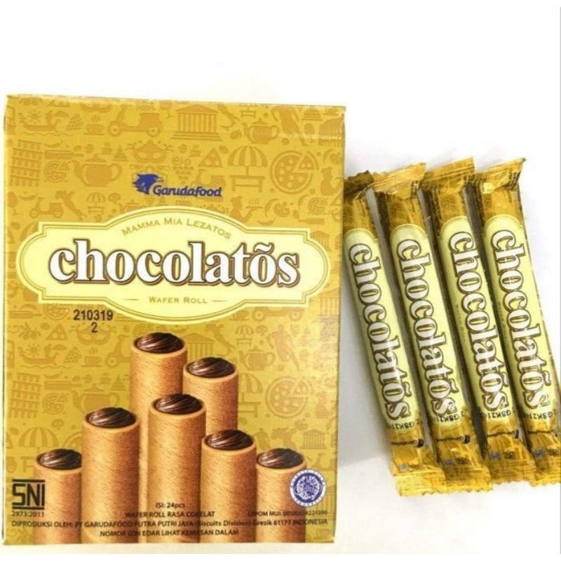 

chocolatos roll ecer 500 ll 1 box isi 24