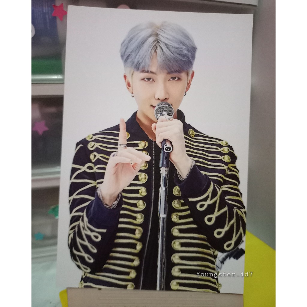 Official BTS Postcard RM Namjoon Love Yourself Speak Yourself The Final World Tour Merchandise