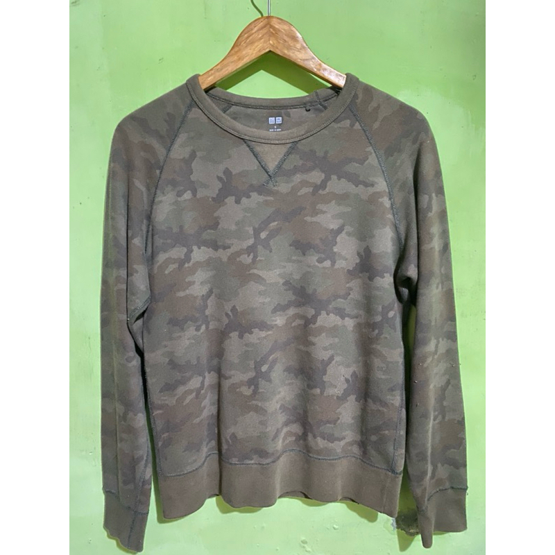 Crewneck Uniqlo Army