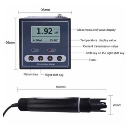 PH Meter Controller - PH Meter Controller untuk RO alat pengukur keasaman air
