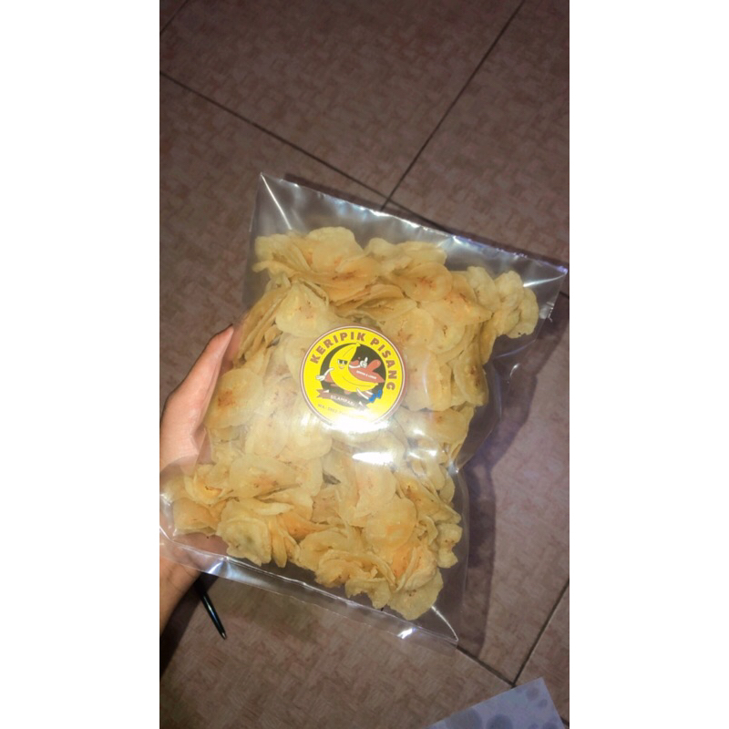 

Kripik Pisang Silampari Original enak, murah dan renyah