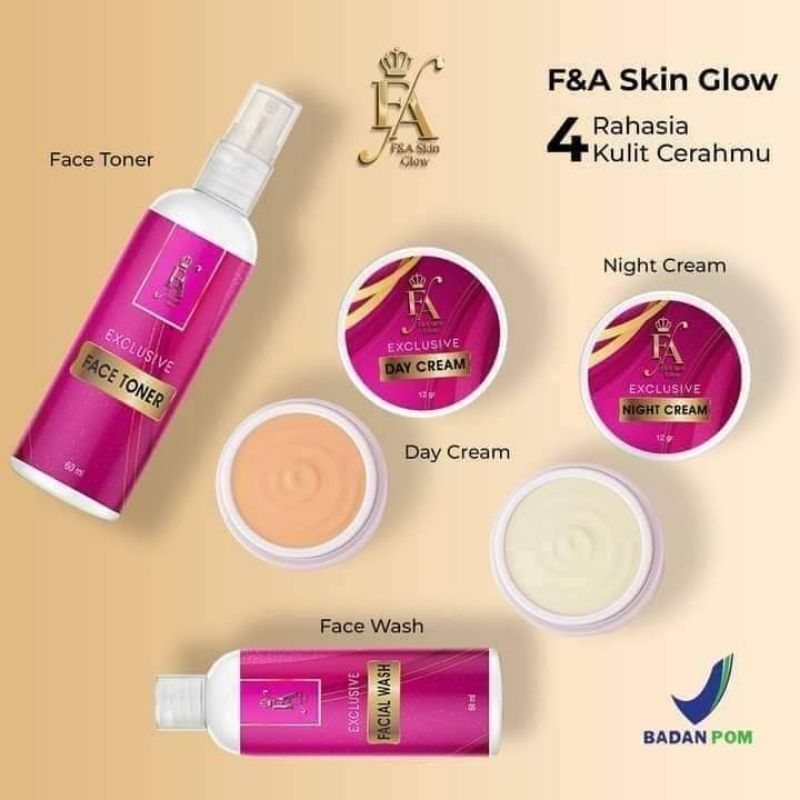 FA SKIN GLOW / CREAM FA GLOW/ KRIM FA / FA BPOM / F&A GLOW