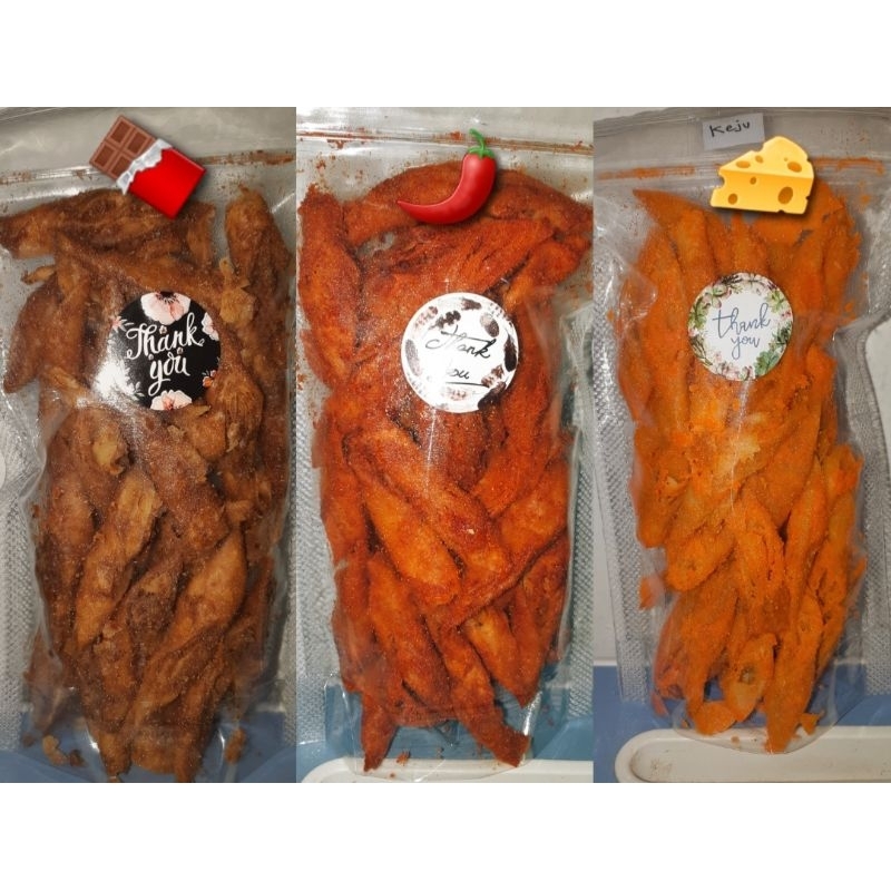 

Snack Keripik Lumpia Balado Cokelat Keju aneka rasa