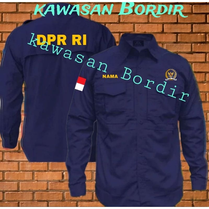 Terbaru kemeja tactikal DPR RI seragam tactikal DPR RI baju tactikal DPR RI seragam DPR baju DPR kem