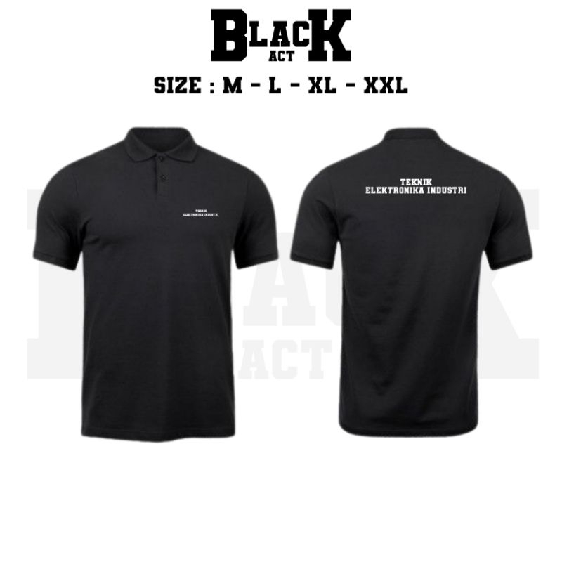 KAOS POLO TEKNIK ELEKTRONIKA INDUSTRI SIMPEL
