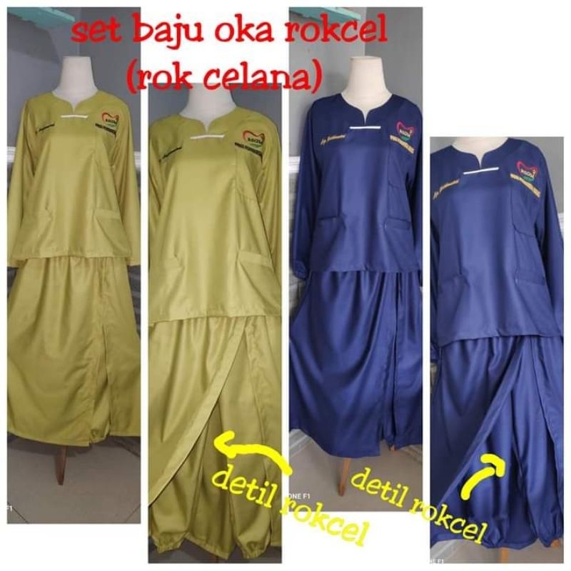 baju oka rok celana