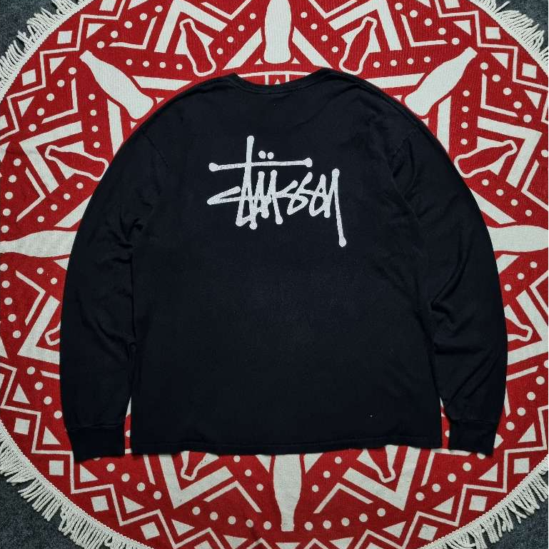 Stussy Vintage kaos lengan panjang