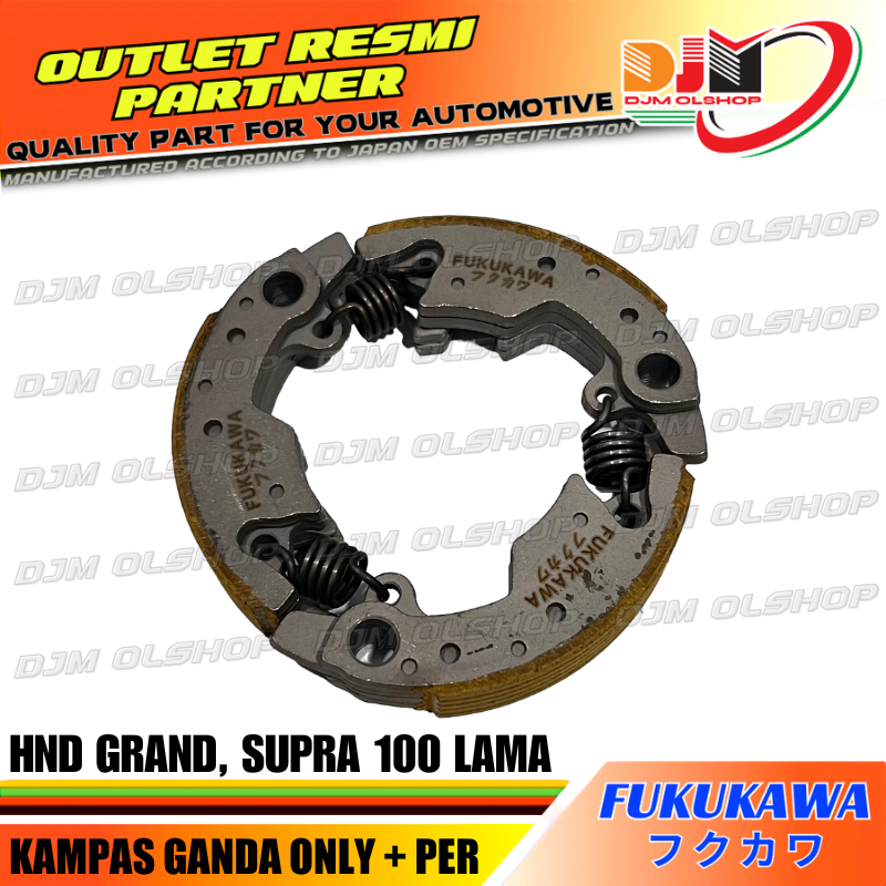 Kampas Ganda Otomatis Kopling Astrea Prima Grand Supra GN5 Ori Fukukawa