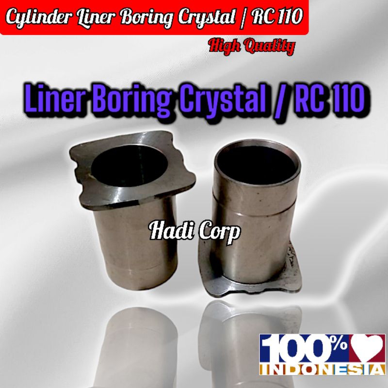 Boring Cylinder Liner Suzuki Crystal / RC 110 2T Polos