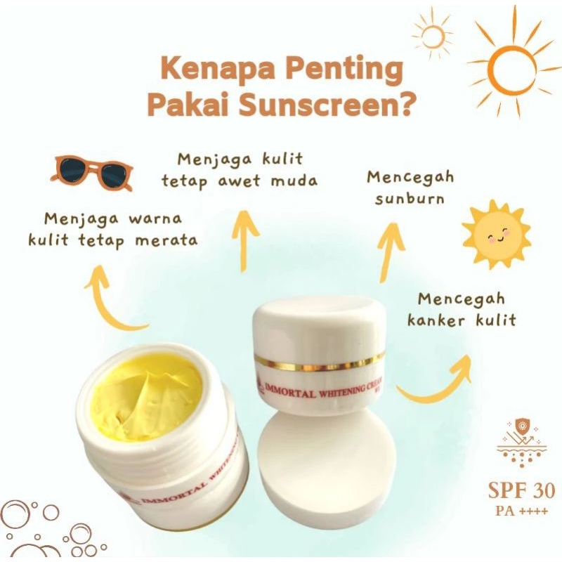 Immortal Whitening cream