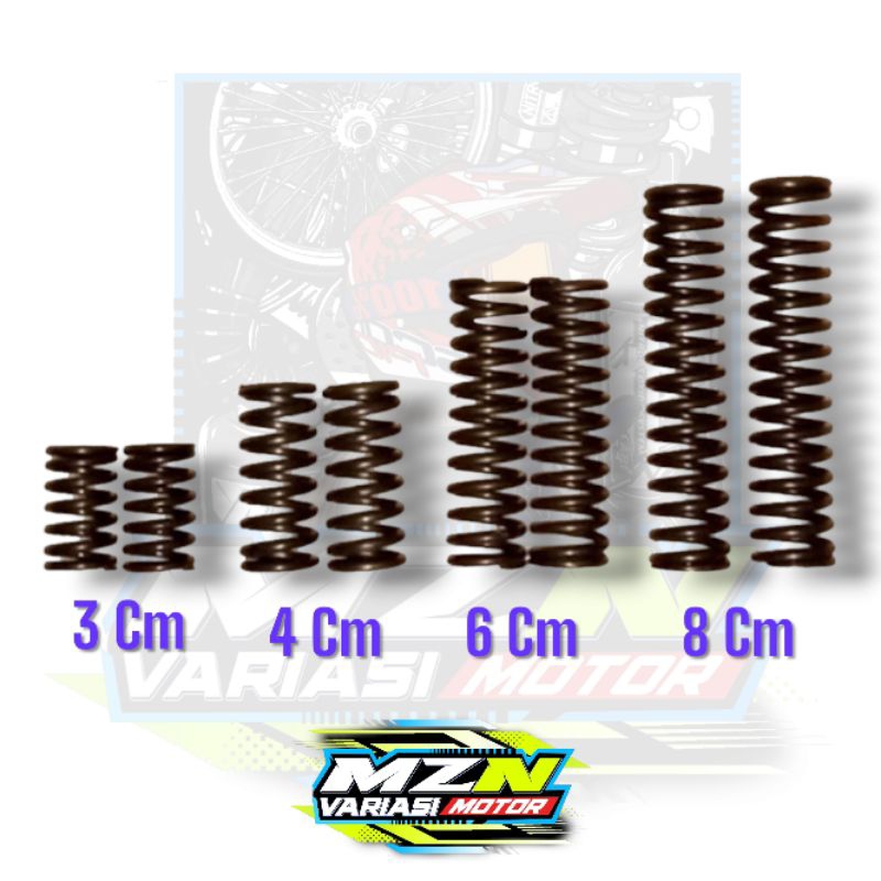 Per Suling Shock Depan Per Rebound Satu Set Panjang 3 cm 4 cm 6 cm 8 cm