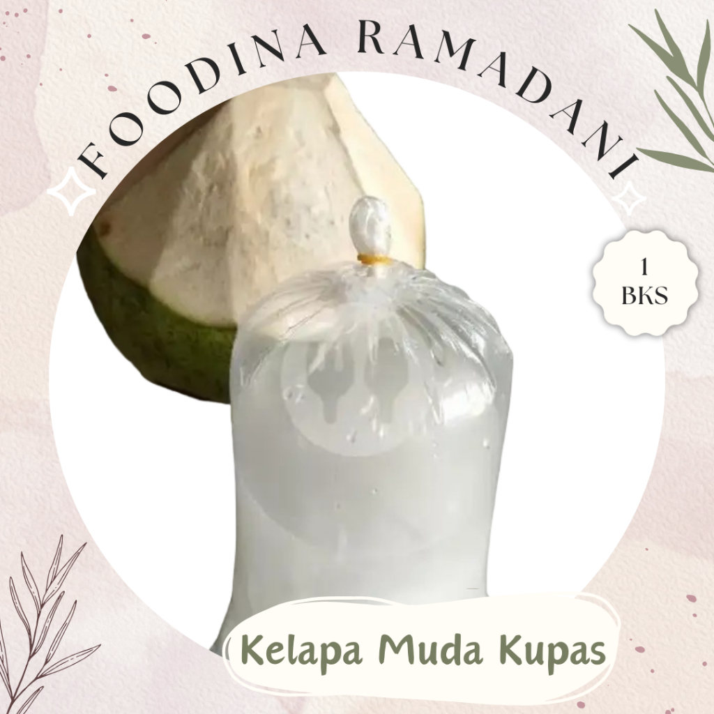 

BUAH KELAPA Muda Kupas - Coconut Fresh [ 1 Buah ] Harga Per BKS