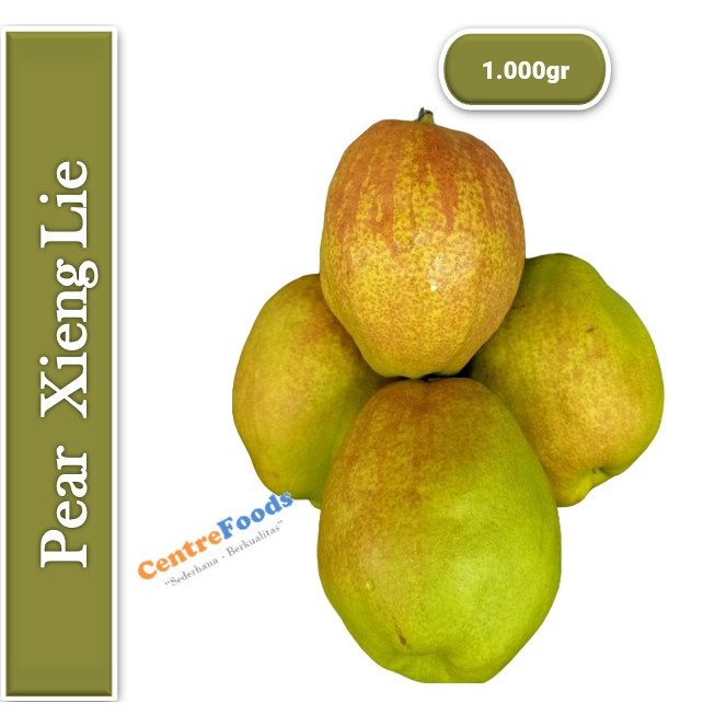 

Buah Pir Pear Xieng Lie - Import Fresh | 1.000gr [ Harga Per 1 KG ]