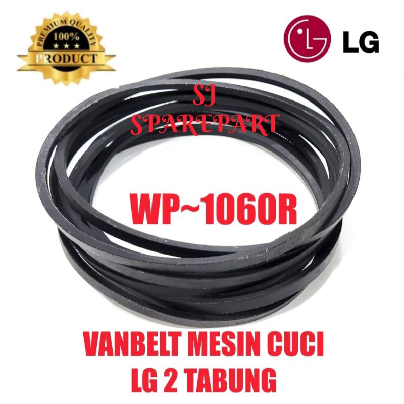 FANBELT V-BELT PANBELT MESIN CUCI LG 2 TABUNG WP 1060R