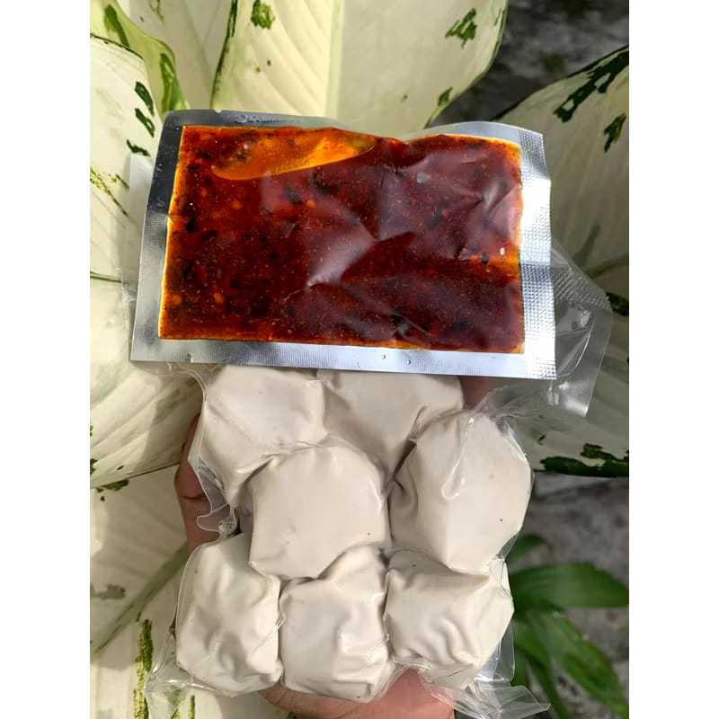 

BASRENG MENTAH + CHILI OIL BASRENG ORIGINAL BASRENG 7PCS