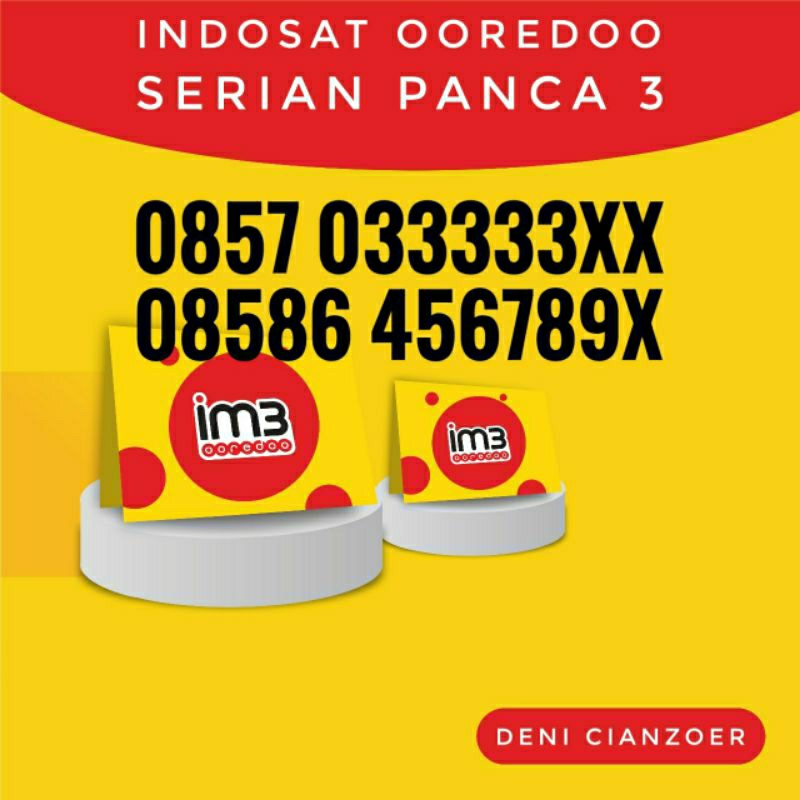 nomor cantik Indosat Ooredoo