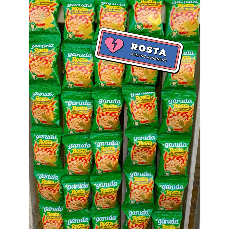 

( Renteng ) Garuda Rosta Kacang Panggang Ecer 1000 isi 10pcs