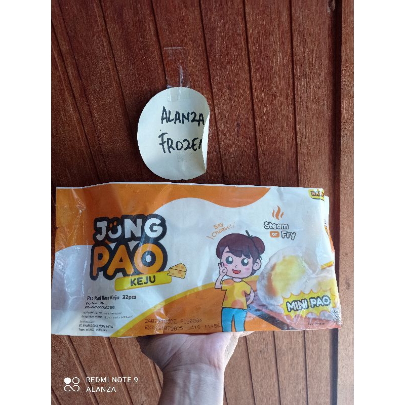 

Jong Pao Keju isi 32 pcs //Minipou isi keju