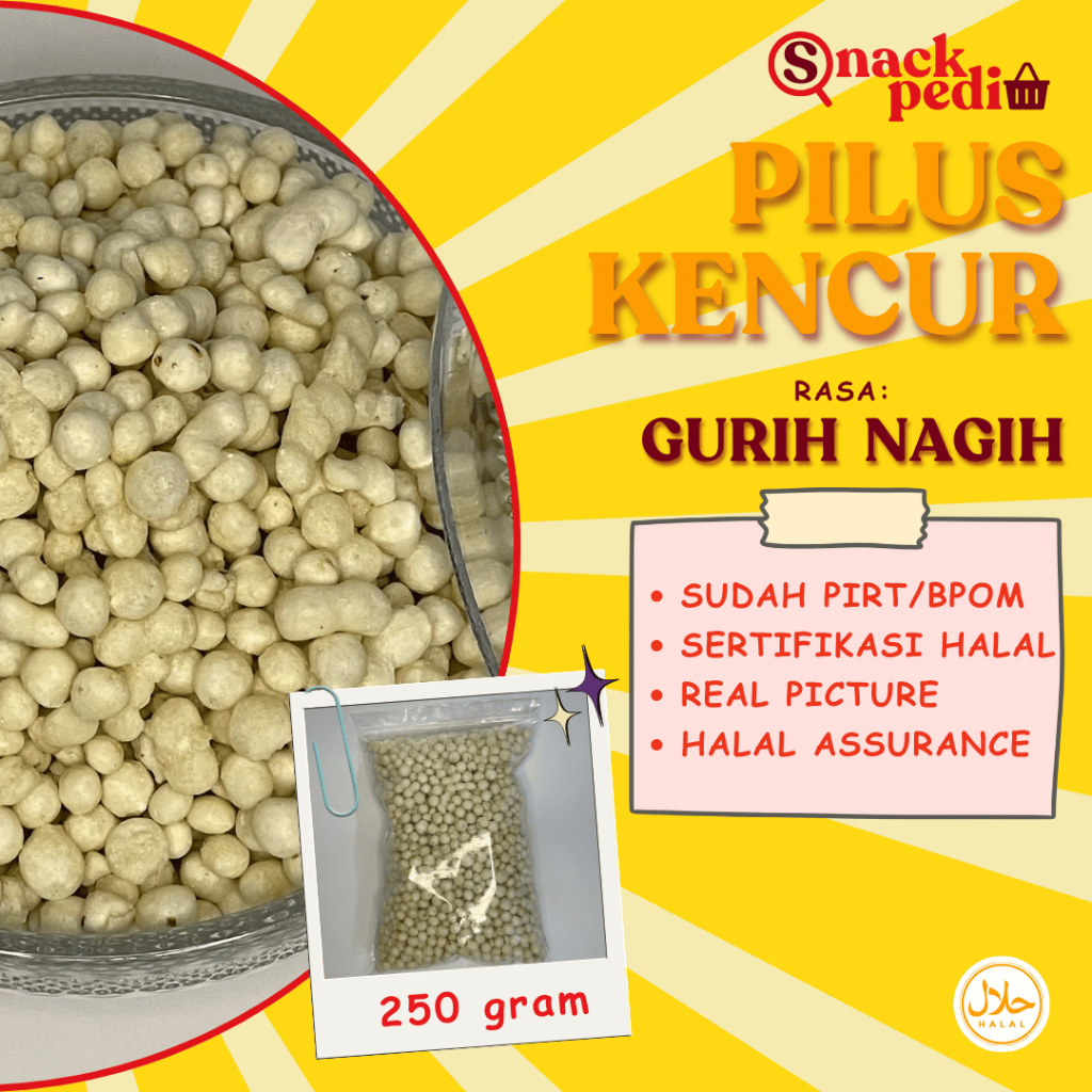 

[Snackpedia] 250gr PILUS KENCUR GURIH