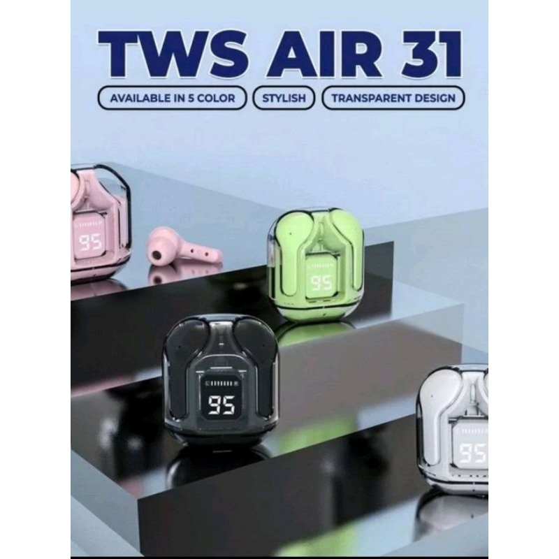 HEADSET BLUETOOTH TWS FULL BASS