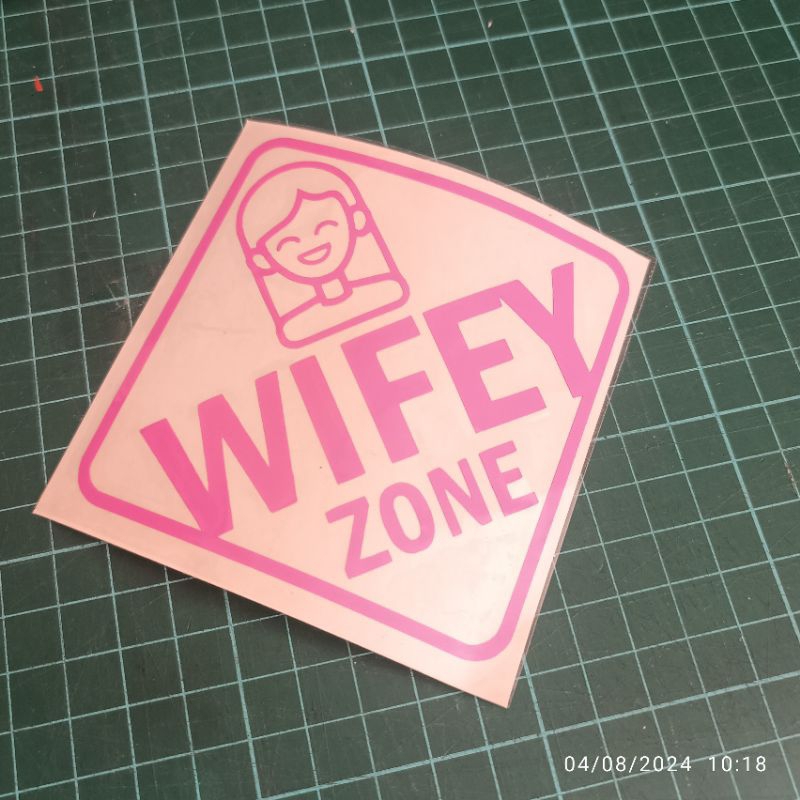 

Sticker Sign Wifi Zone Wifey Wall Deco Dekorasi Dinding