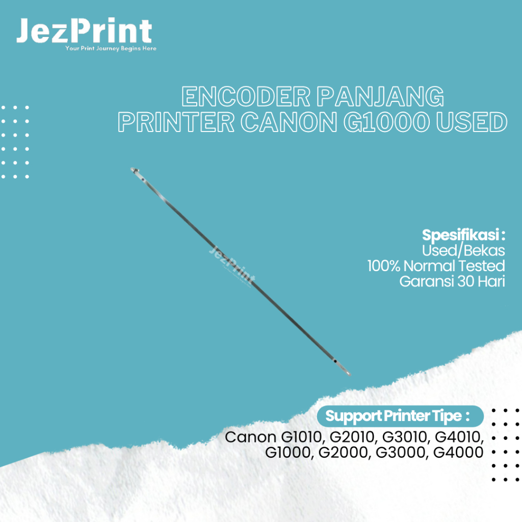 Encoder Panjang Canon G1000,  G2000, Canon G3000 Timing Strip Encoder Bekas