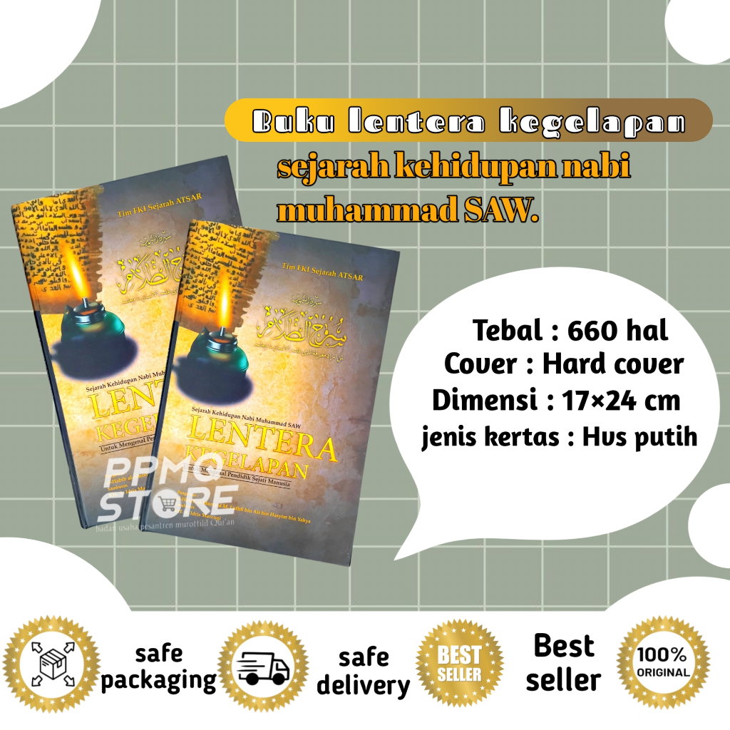 PPMQ Lentera Kegelapan | Sejarah Kehidupan Nabi Muhammad Saw | Lirboyo Press.