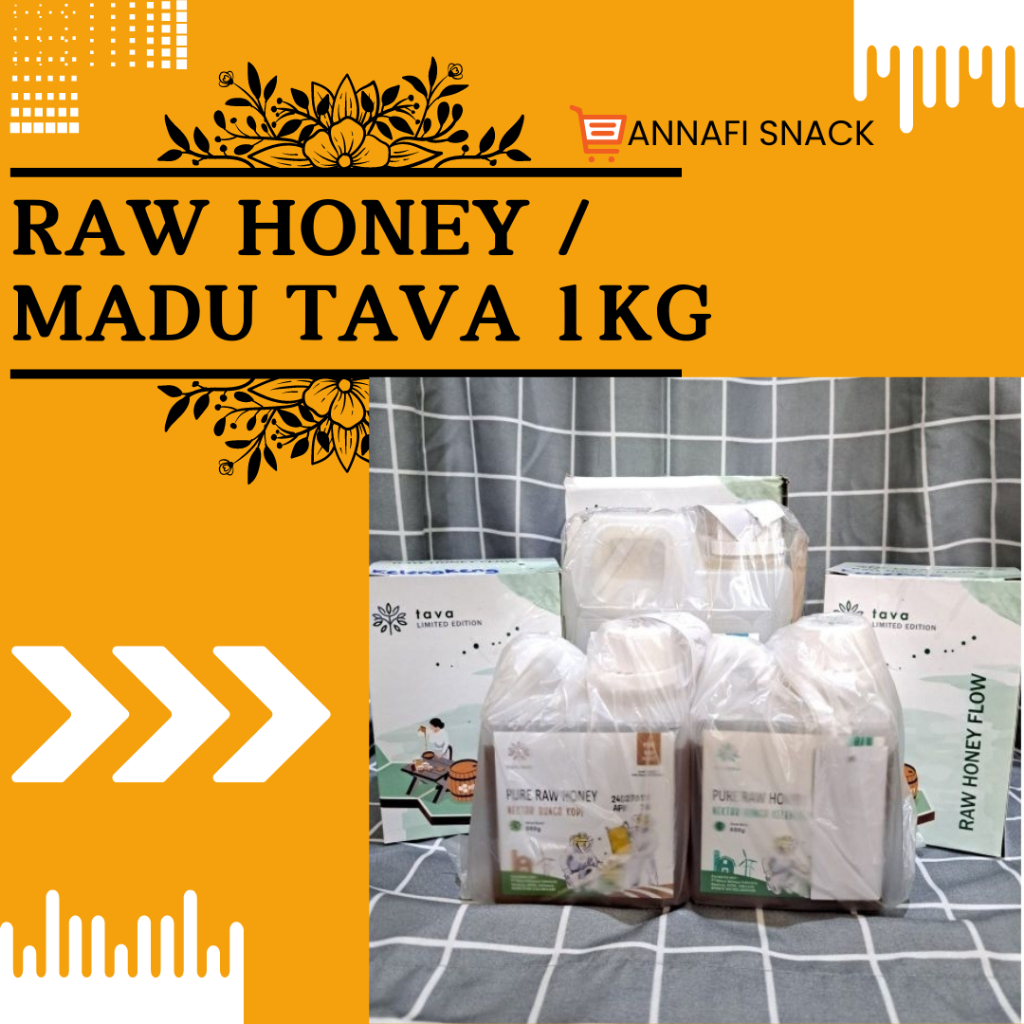 

MADU TAVA 1KG MADU ASLI // RAW HONEY