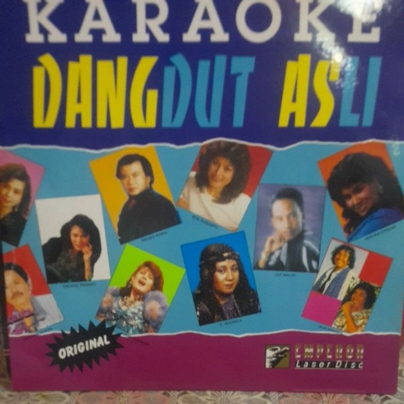 laserdisc karaoke dangdut asli karaoke