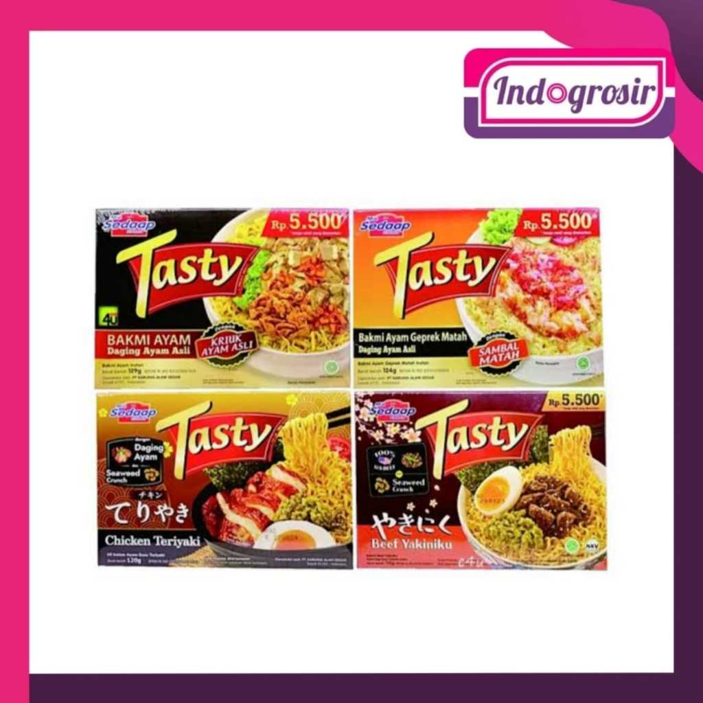 

MIE SEDAAP INSTAN TASTY ALL VARIAN/MIE SEDAP TASTY/PROMO