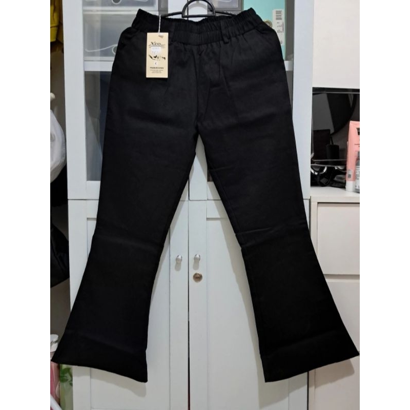 Celana Cutbray Wanita Katun Strechy