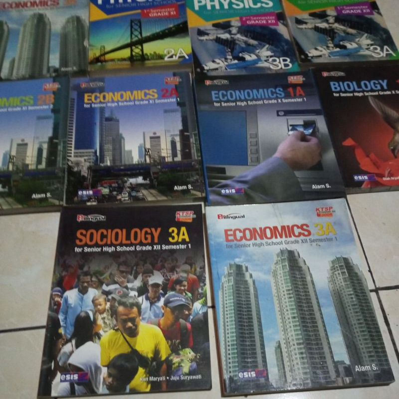 Buku Pelajaran Bilingual Untuk SMA Kelas 1, 2 ,& 3 ( Original)
