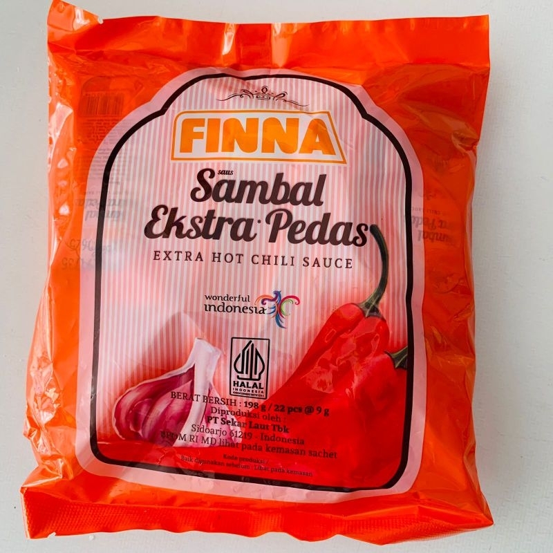 

Saus sambal Finna isi 22