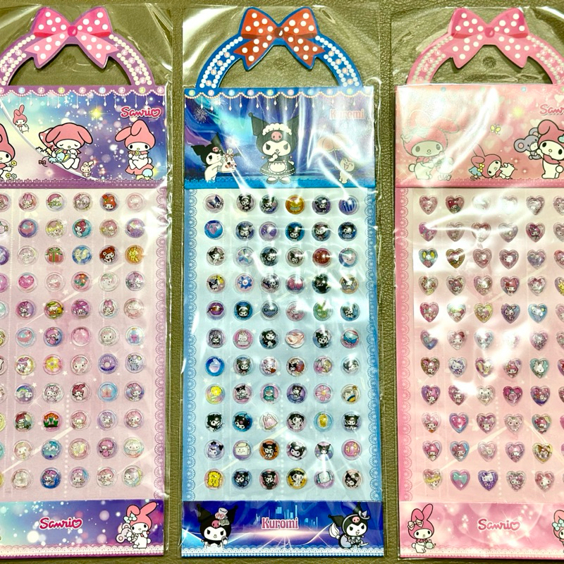 

Stiker Timbul Sanrio Melodi Kurumi Reward Anak Lucu Bulat Love Hadiah Gift Anak