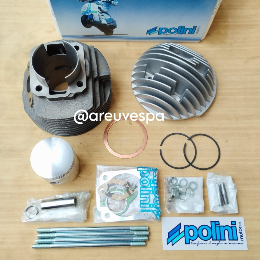 Blok Set POLINI Italy 130 cc utk Smallframe Vespa Pts dkk