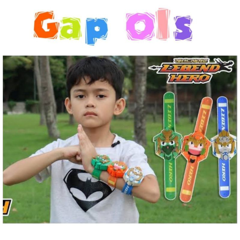 Legend Hero Changer ArmBand Legend Hero Mainan Edukasi Karakter Legend Hero