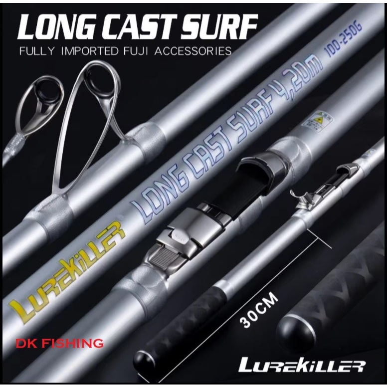 LUREKILLER LONG CAST 4,2 M Joran Pancing Pasiran Jepang FUl Fuji