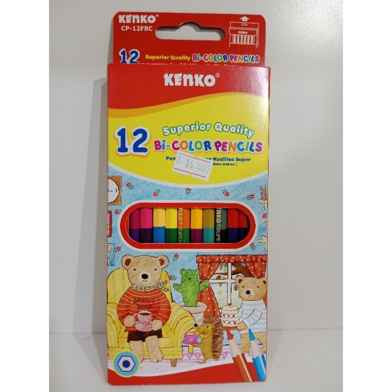 

(1 PCS) PENSIL WARNA KENKO 24W BOLAK-BALIK PANJANG