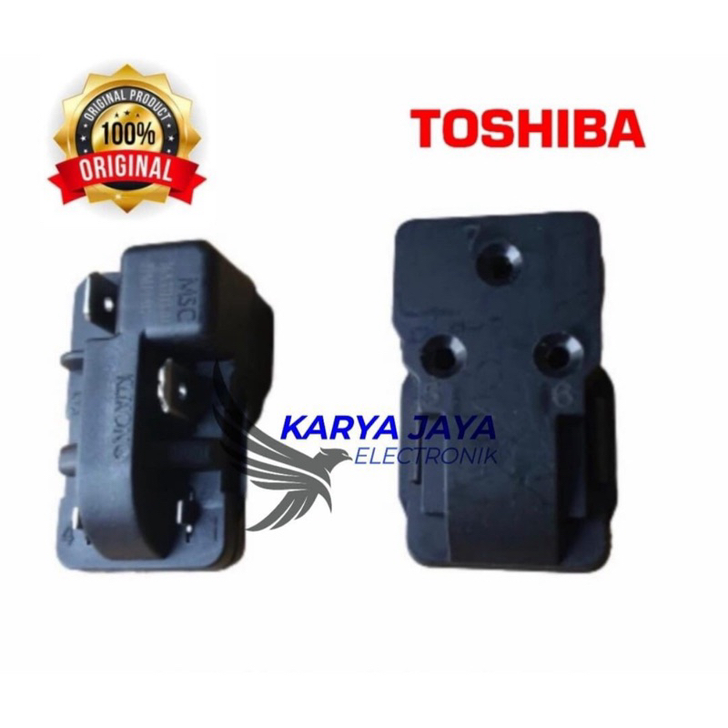 Relay Ptc Overload Kulkas TOSHIBA 1 Pintu Original