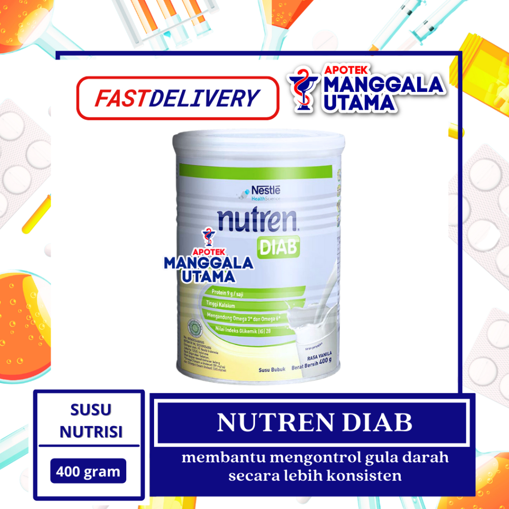 

NUTREN DIAB SUSU DIABETES 400 GR